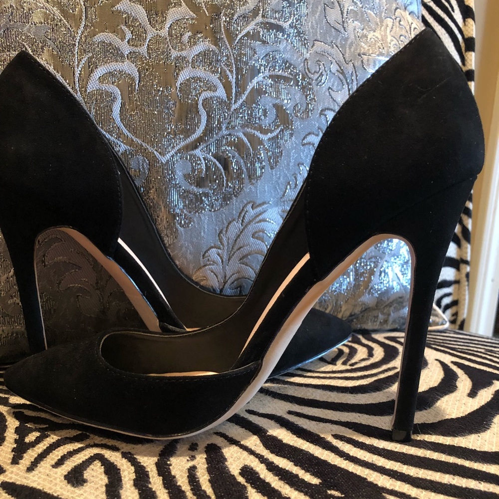 Black heels